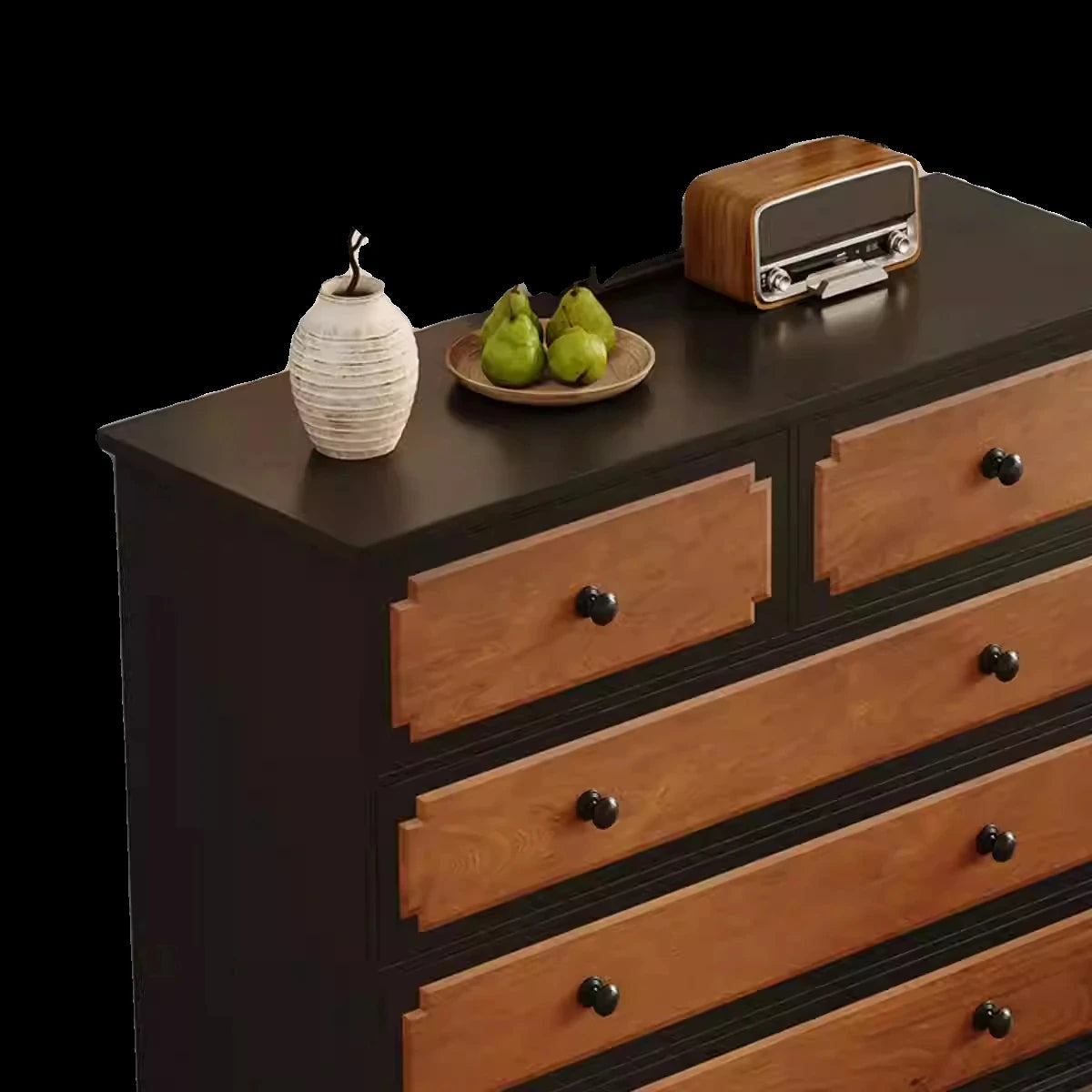 アッシュ材のモダンキャビネット - シンプルでスタイリッシュな収納家具、魅力的なデザインでお部屋をセンスアップ! hmr-4771