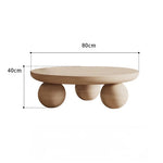 スタイリッシュなセンターテーブル|多層板アッシュ材使用|モダンなリビングデザインに最適な丸型テーブル hmr-4776