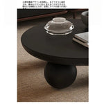 スタイリッシュなセンターテーブル|多層板アッシュ材使用|モダンなリビングデザインに最適な丸型テーブル hmr-4776