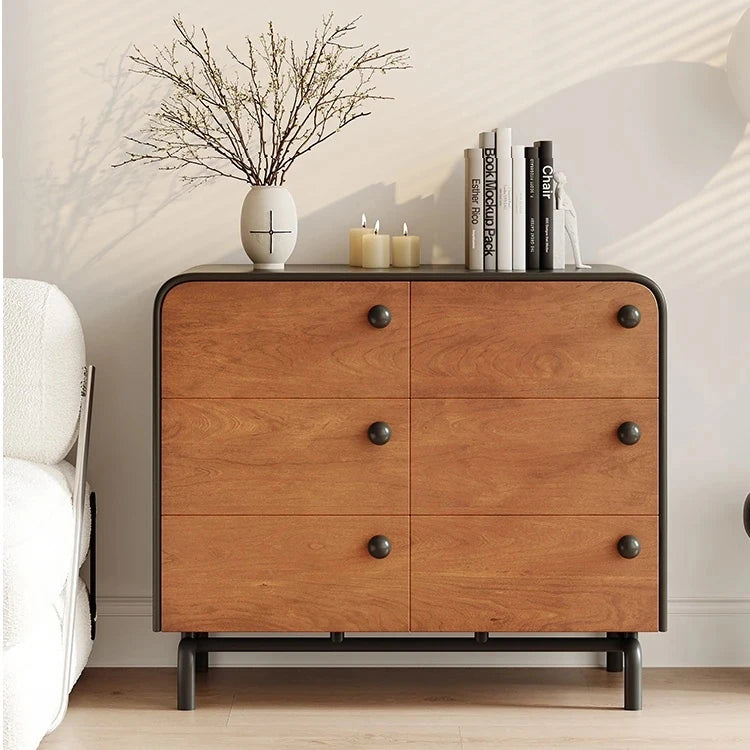 アッシュ材の多層板キャビネット - おしゃれで機能的な収納家具、インテリアに最適! hmr-4777