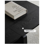 モダンアッシュ材センターテーブル - シンプルで洗練されたデザイン、リビングルームを彩る一品 hmr-4778