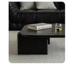 モダンアッシュ材センターテーブル - シンプルで洗練されたデザイン、リビングルームを彩る一品 hmr-4778