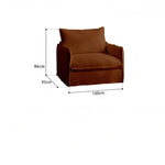 【快適な座り心地】綿麻ダウンシリコンフィル使用のモダンチェア|パイン素材のナチュラルデザイン hmr-4780