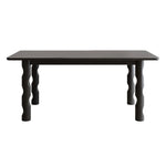 アッシュ材のモダンデザインテーブル - シンプルでスタイリッシュなダイニングテーブル hmr-4781