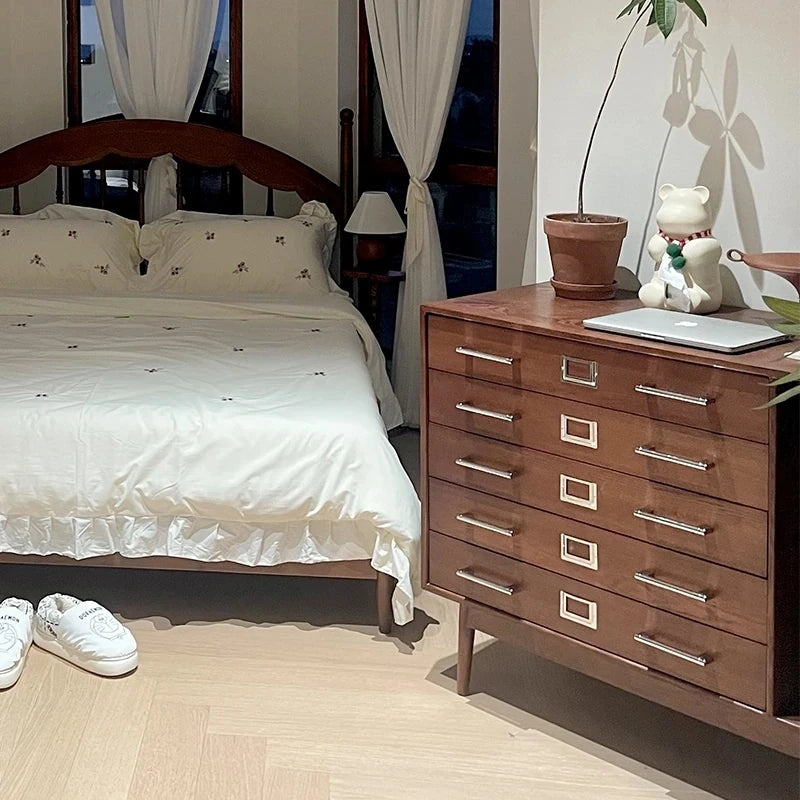 スタイリッシュな多層板とステンレス製キャビネット - 収納力抜群のモダンデザイン家具 hmr-4788