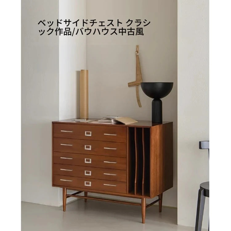 スタイリッシュな多層板とステンレス製キャビネット - 収納力抜群のモダンデザイン家具 hmr-4788