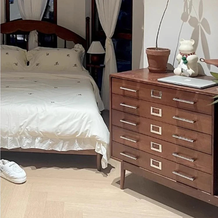 スタイリッシュな多層板とステンレス製キャビネット - 収納力抜群のモダンデザイン家具 hmr-4788