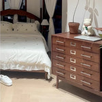 スタイリッシュな多層板とステンレス製キャビネット - 収納力抜群のモダンデザイン家具 hmr-4788