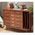 スタイリッシュな多層板とステンレス製キャビネット - 収納力抜群のモダンデザイン家具 hmr-4788