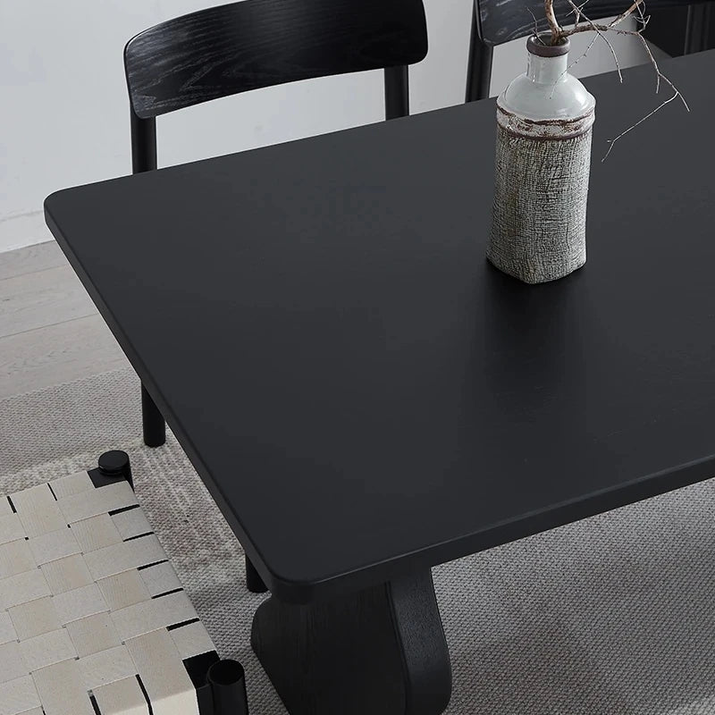 シンプルモダンなアッシュ材テーブル - 洗練されたデザインで、どんなインテリアにもぴったりの食卓 hmr-4789