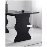 シンプルモダンなアッシュ材テーブル - 洗練されたデザインで、どんなインテリアにもぴったりの食卓 hmr-4789