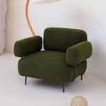 ステンレス製現代的なデザインチェア | おしゃれなリビングルームに最適 | 快適な座り心地 hmr-4791