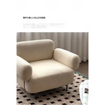 ステンレス製現代的なデザインチェア | おしゃれなリビングルームに最適 | 快適な座り心地 hmr-4791