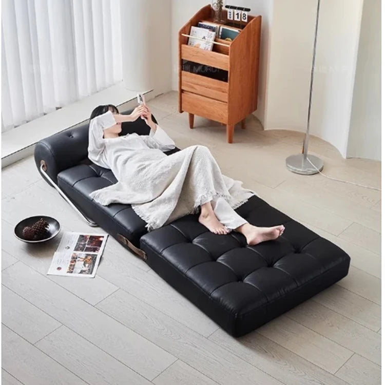 ラテックス合成皮革 PUレザー製、快適さとスタイルを兼ね備えたモダンソファー - おしゃれなリビングの必需品! hmr-4797