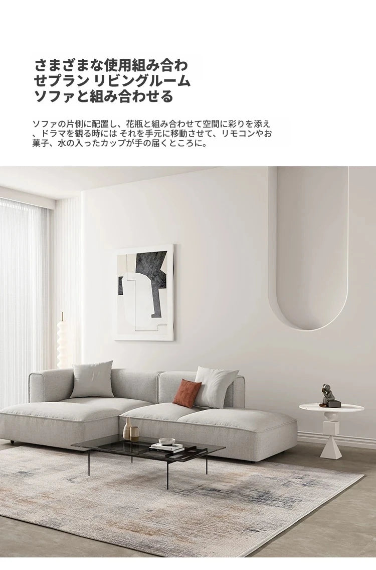 オーク材のエレガントなセンターテーブル | モダンデザインでリビングを華やかに演出 hmr-4799