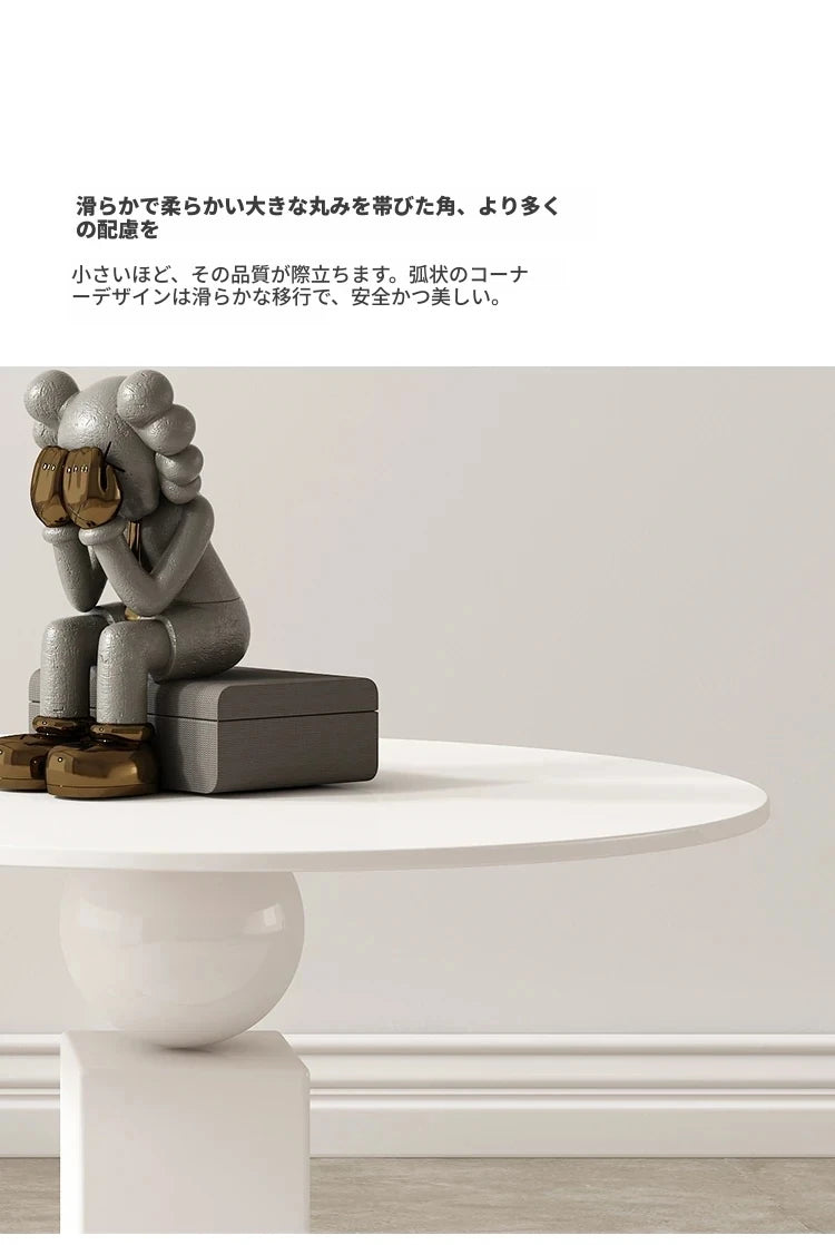 オーク材のエレガントなセンターテーブル | モダンデザインでリビングを華やかに演出 hmr-4799