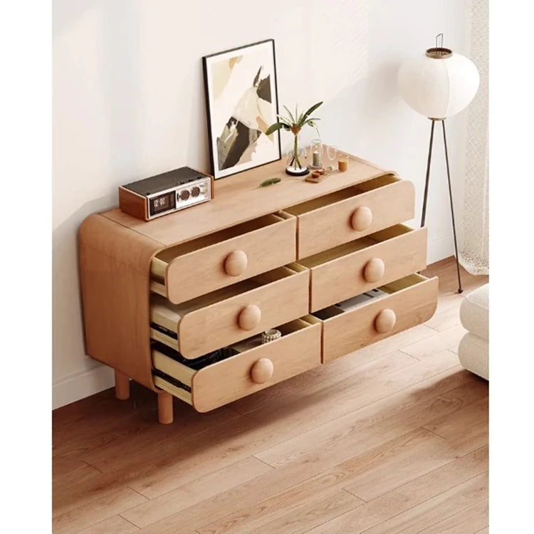 アッシュ材の多層板キャビネット|シンプルでスタイリッシュな収納家具|モダンリビングに最適【送料無料】 hmr-4806