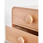 アッシュ材の多層板キャビネット|シンプルでスタイリッシュな収納家具|モダンリビングに最適【送料無料】 hmr-4806