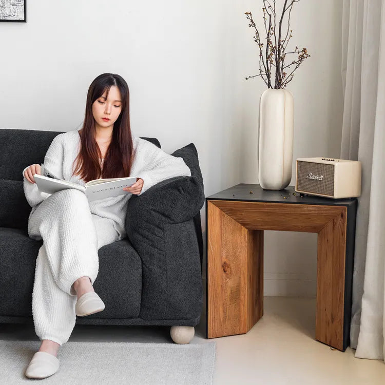 パイン材モダンデザインセンターテーブル|北欧スタイルインテリアに最適 hms-4049