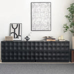 北欧風デザインキャビネット|アッシュ材質感のあるスタイリッシュ収納家具 hms-4052