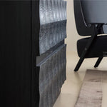 北欧風デザインキャビネット|アッシュ材質感のあるスタイリッシュ収納家具 hms-4052