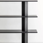 モダンデザインアッシュ材ラック - あなたのセンスを引き立てる多層板シェルフ hms-4066