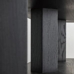 モダンデザインアッシュ材ラック - あなたのセンスを引き立てる多層板シェルフ hms-4066