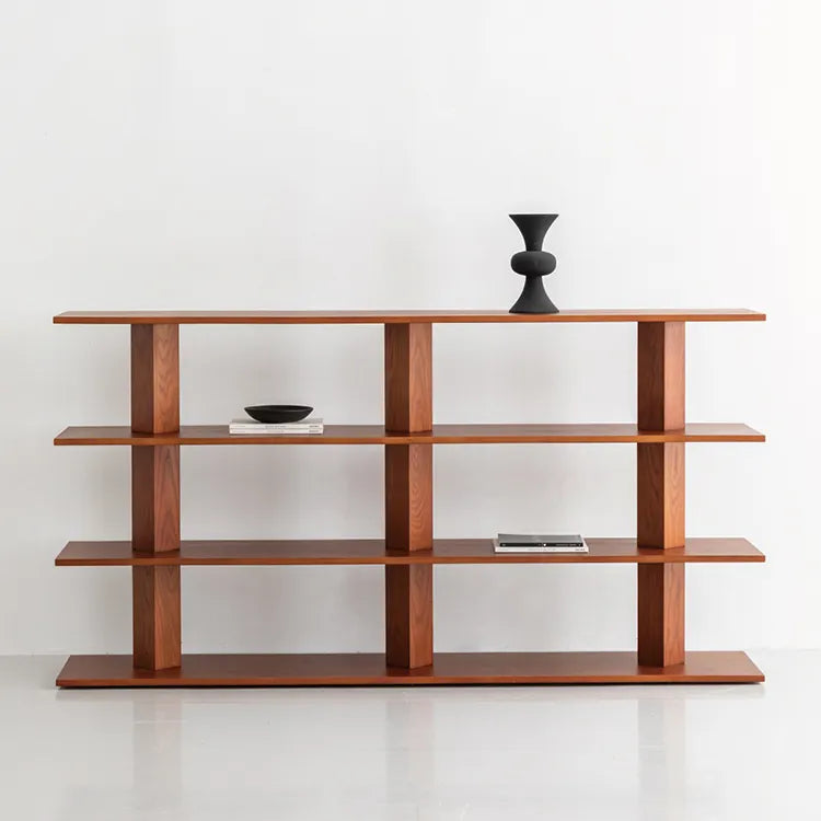 モダンデザインアッシュ材ラック - あなたのセンスを引き立てる多層板シェルフ hms-4066