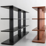 モダンデザインアッシュ材ラック - あなたのセンスを引き立てる多層板シェルフ hms-4066