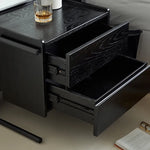 モダンデザイン?多層板ナイトテーブル|スタイリッシュなベッドサイド収納 hms-4069