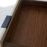 モダンデザインのアイアン製ベッドサイドキャビネット:スタイリッシュな収納ソリューション hms-4071