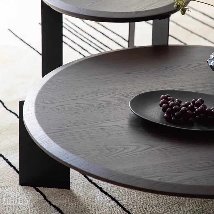 モダンなアイアン製センターテーブル|エレガントなリビングのアクセントに最適 hms-4076