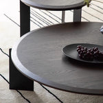 モダンなアイアン製センターテーブル|エレガントなリビングのアクセントに最適 hms-4076