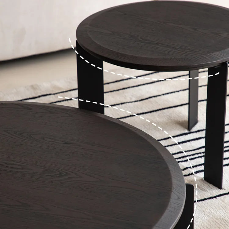 モダンなアイアン製センターテーブル|エレガントなリビングのアクセントに最適 hms-4076