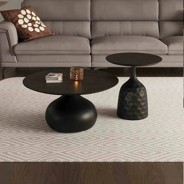 アッシュ材センターテーブル|モダンデザインのリビングテーブル|洗練されたインテリアに最適 hmsf-4664