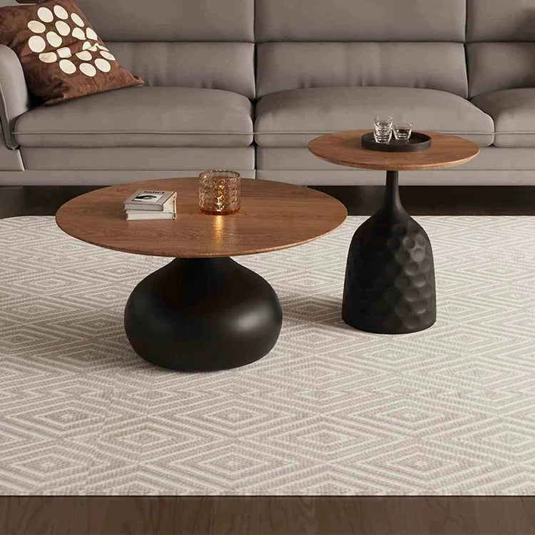 アッシュ材センターテーブル|モダンデザインのリビングテーブル|洗練されたインテリアに最適 hmsf-4664