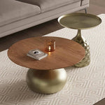 アッシュ材センターテーブル|モダンデザインのリビングテーブル|洗練されたインテリアに最適 hmsf-4664