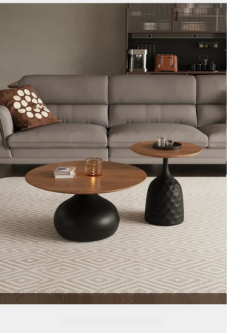 アッシュ材センターテーブル|モダンデザインのリビングテーブル|洗練されたインテリアに最適 hmsf-4664