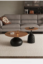 アッシュ材センターテーブル|モダンデザインのリビングテーブル|洗練されたインテリアに最適 hmsf-4664