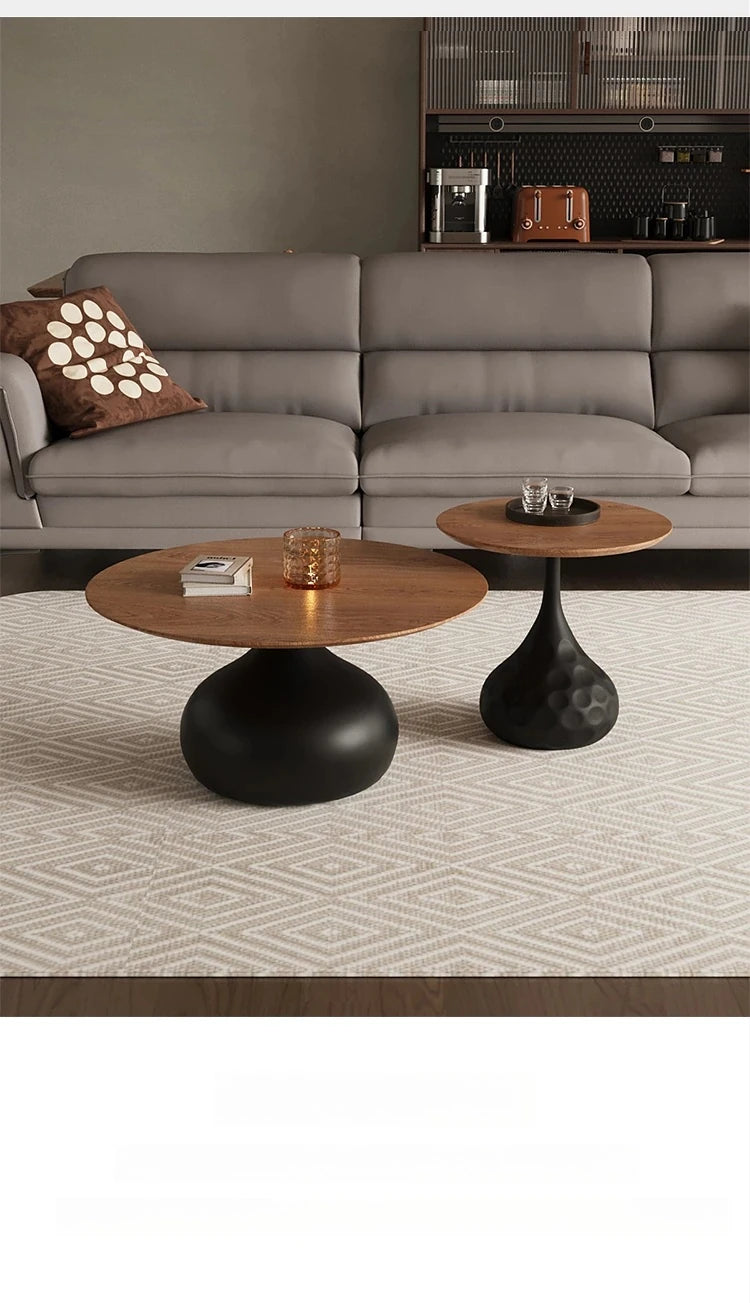 アッシュ材センターテーブル|モダンデザインのリビングテーブル|洗練されたインテリアに最適 hmsf-4664