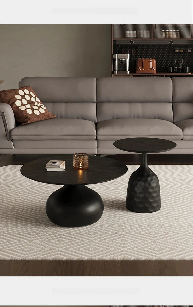 アッシュ材センターテーブル|モダンデザインのリビングテーブル|洗練されたインテリアに最適 hmsf-4664