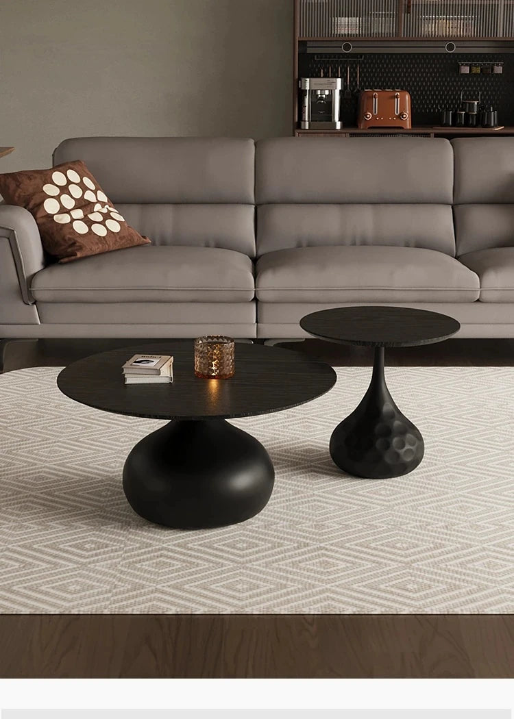 アッシュ材センターテーブル|モダンデザインのリビングテーブル|洗練されたインテリアに最適 hmsf-4664