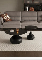 アッシュ材センターテーブル|モダンデザインのリビングテーブル|洗練されたインテリアに最適 hmsf-4664