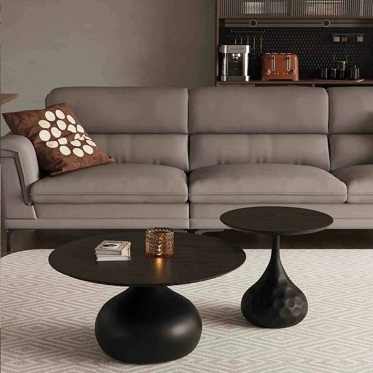 アッシュ材センターテーブル|モダンデザインのリビングテーブル|洗練されたインテリアに最適 hmsf-4664