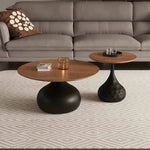 アッシュ材センターテーブル|モダンデザインのリビングテーブル|洗練されたインテリアに最適 hmsf-4664