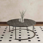 アクリルとステンレス製センターテーブル3点セット - モダンデザインでリビングを彩るおしゃれな家具 hmsf-4668