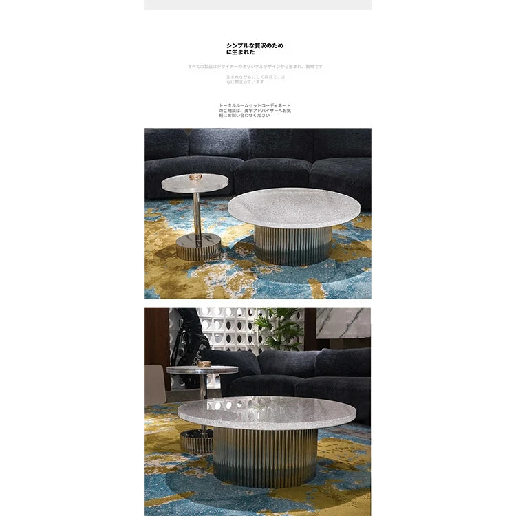 アクリル製センターテーブル - モダンデザインでインテリアを引き立てるおしゃれな家具 hmsf-4675