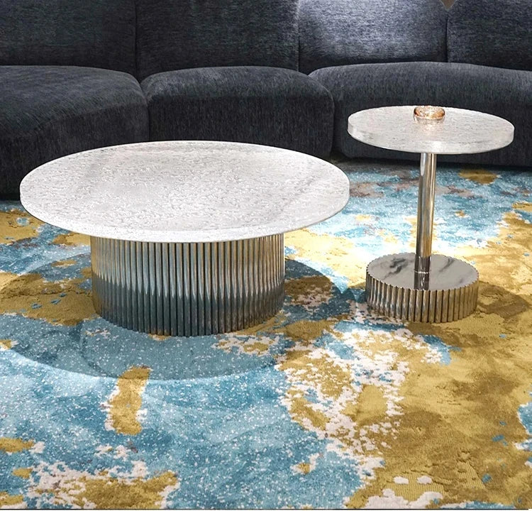 アクリル製センターテーブル - モダンデザインでインテリアを引き立てるおしゃれな家具 hmsf-4675