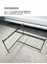 センターテーブル アッシュ材使用 おしゃれな丸型テーブル 2サイズセット リビングインテリアに最適 hmsf-4677