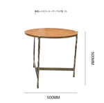 センターテーブル アッシュ材使用 おしゃれな丸型テーブル 2サイズセット リビングインテリアに最適 hmsf-4677